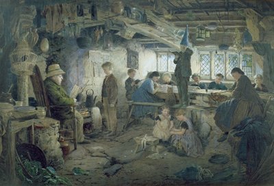 严格的学校硕士，1868年 作者 威廉·贾比斯·马克利